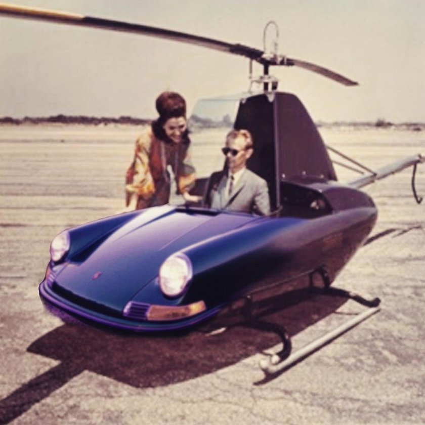 Одноместный вертолёт "Мираж 001"