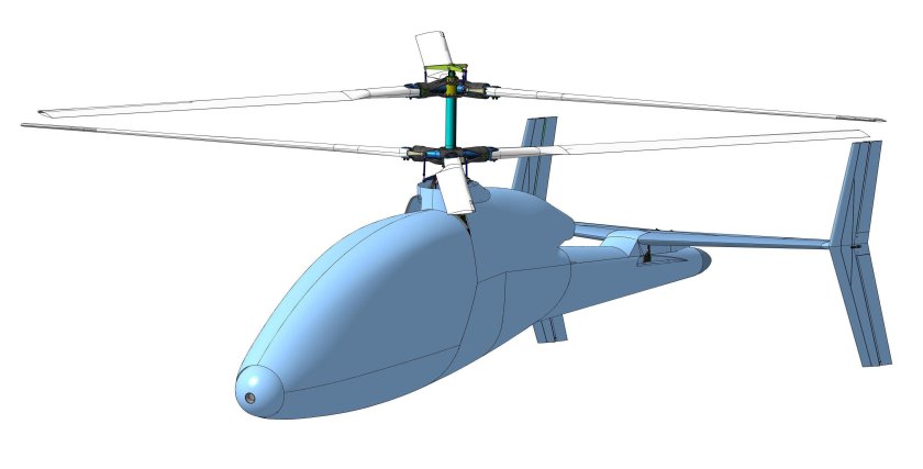 Соосный вертолет