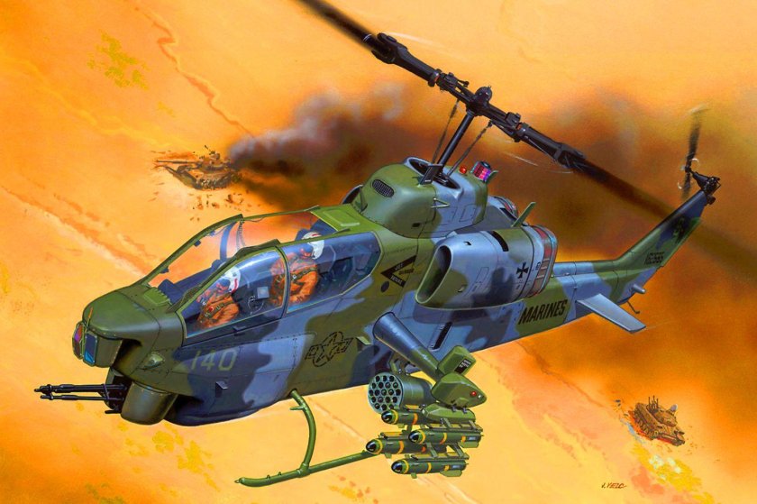 Вертолет Ah-1w "супер Кобра"
