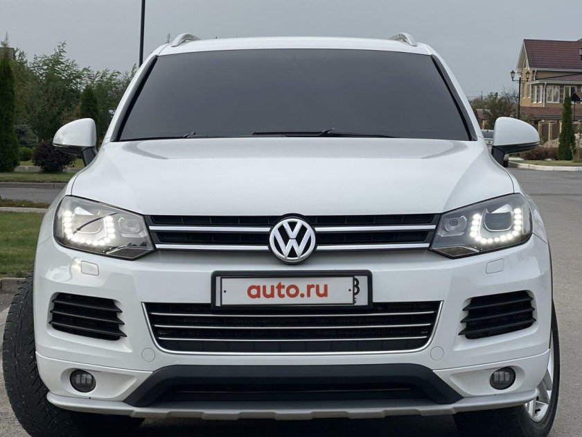 Touareg NF защита бампера