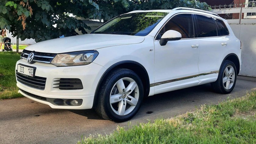 Туарег 2013 белый