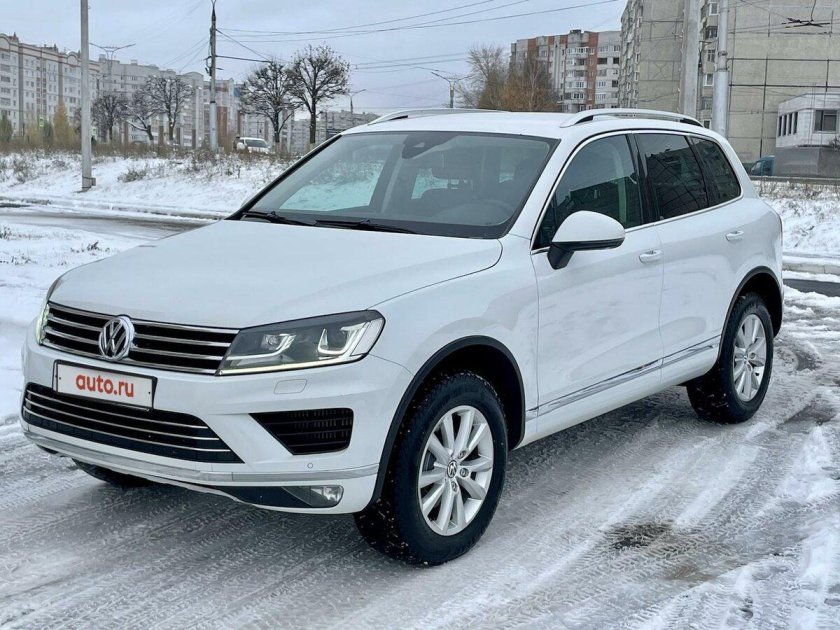 Туарег 2015 белый