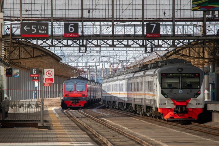 Станция Электрозаводская электрички