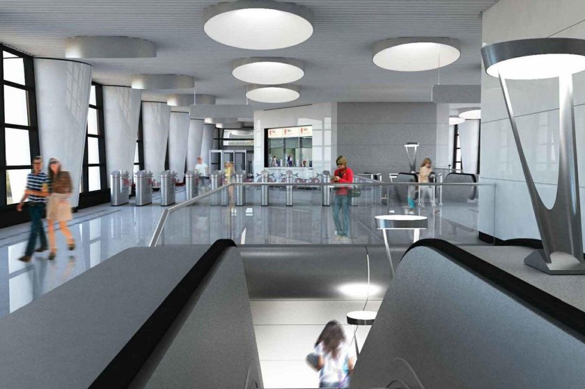 Северный вестибюль Физтех