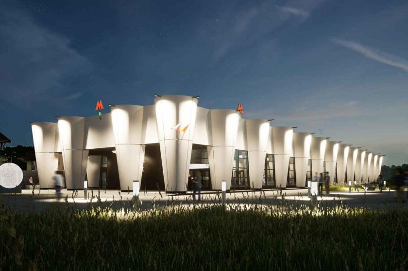 Проект станции метро Физтех