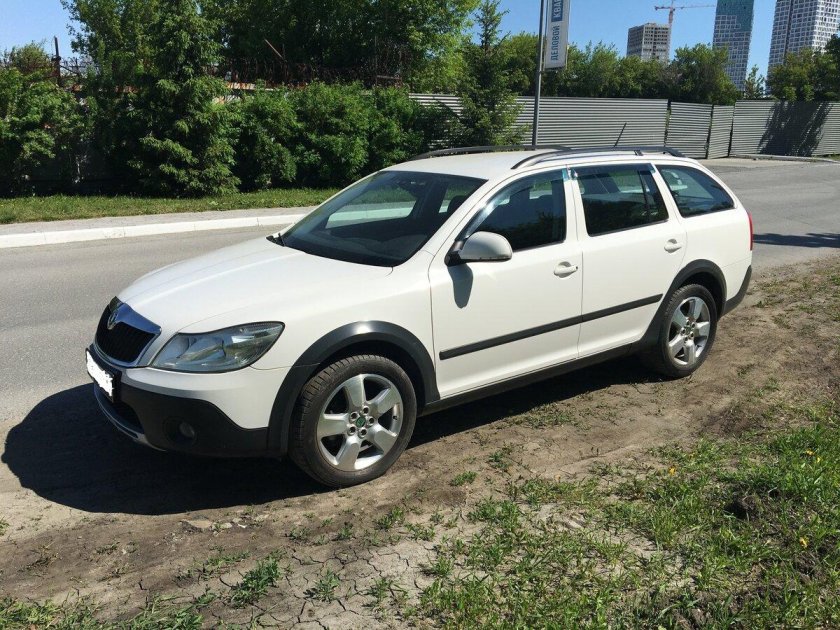 Skoda octavia scout 2012