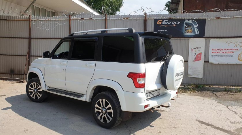 УАЗ Патриот белый Раптор
