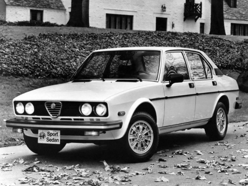 Alfa Romeo Sport sedan 1978