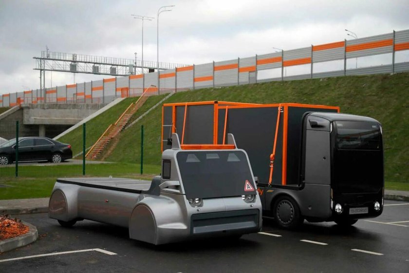 Беспилотный грузовик EVO-1