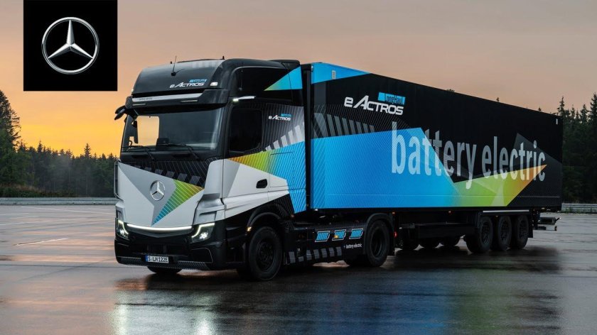 Новый мерседес актрос