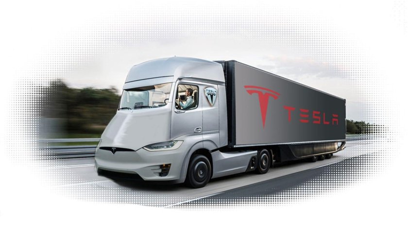Грузовик Tesla Semi-Truck