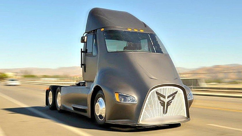 Электро Грузовики Тесла