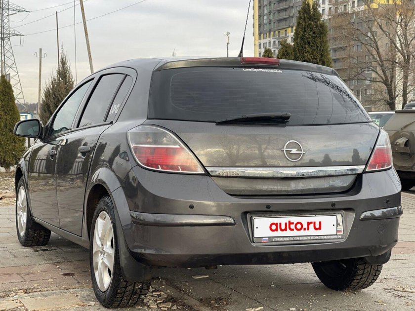 Опель астра h рестайлинг