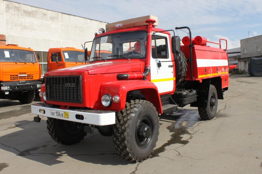 ГАЗ 33081 пожарный АЦ