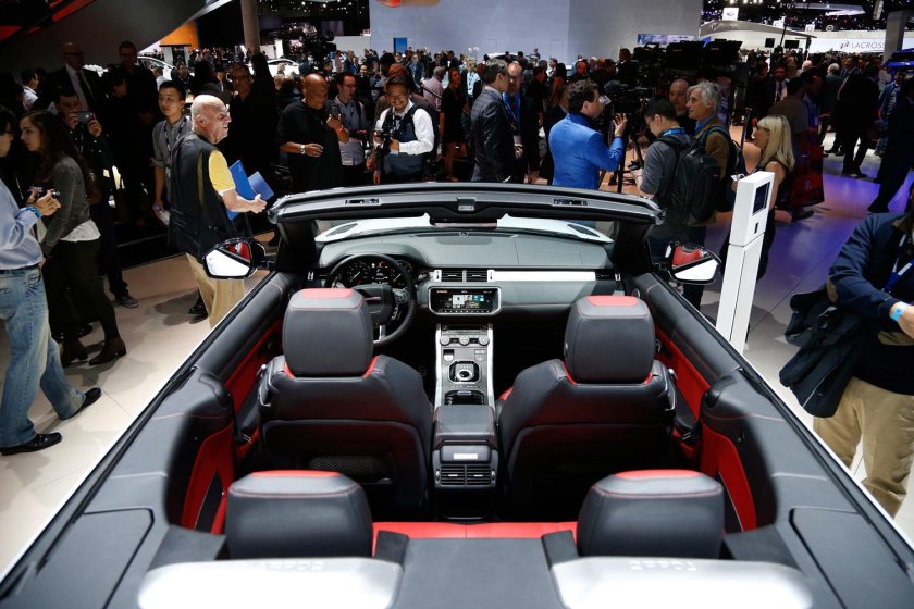 Ленд ровер эвок кабриолет