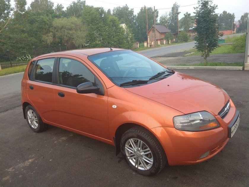 Chevrolet Aveo хэтчбек 2007