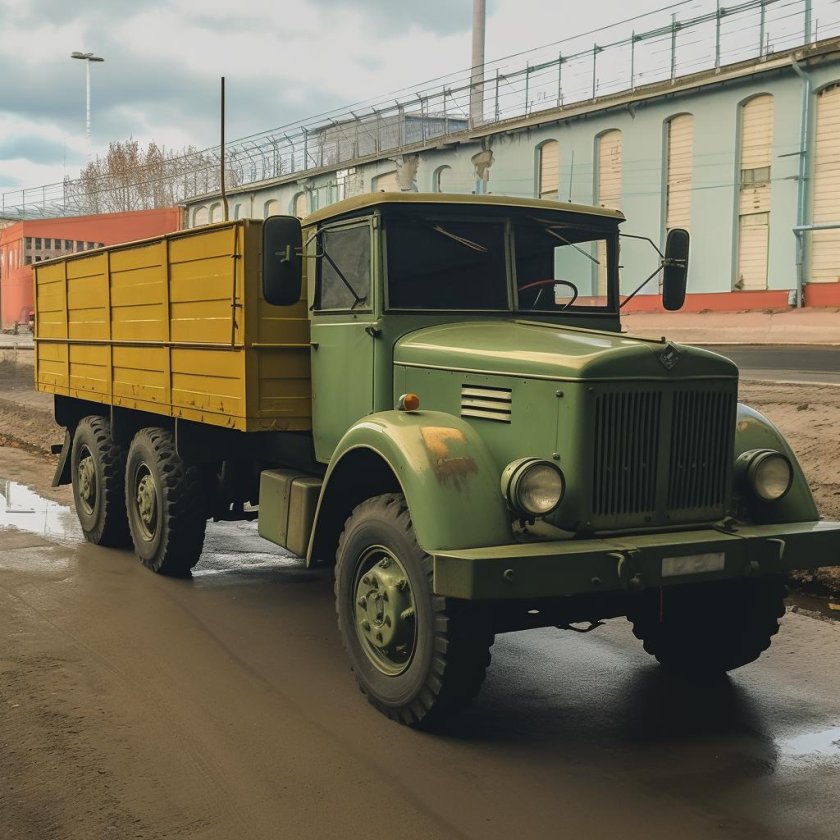 ЯАЗ 210 бортовой