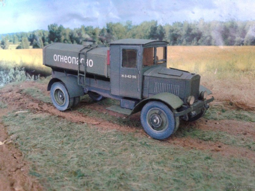 Автоцистерна яг-6 – 1940 год