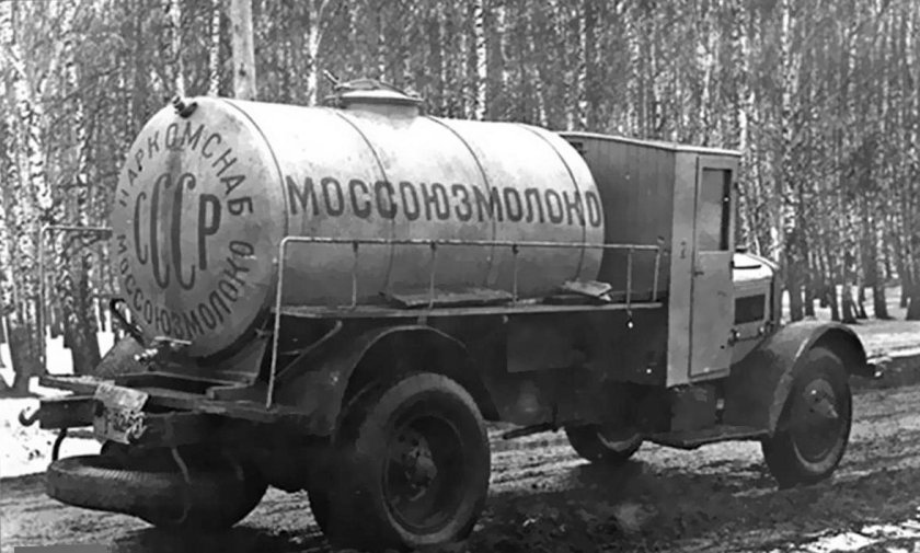 Маз-200 молоковоз