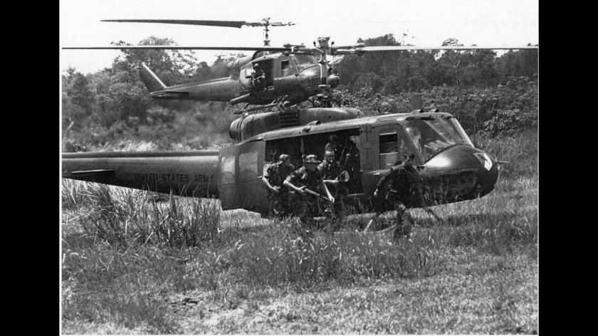 Хьюи вертолет Вьетнам