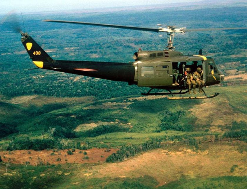 Хьюи вертолет Вьетнам