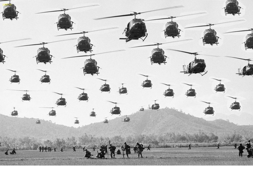 Вьетнам война флешбеки вертолеты