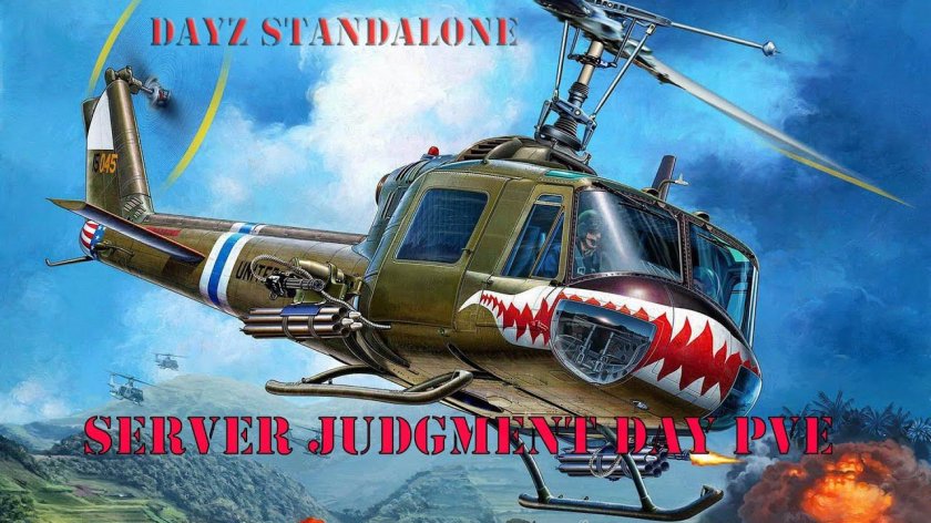 Вертолет uh-1 Хьюи во Вьетнаме