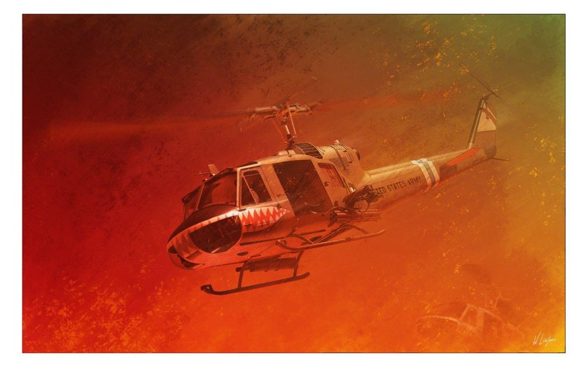 Uh-1 Хьюи Вьетнам