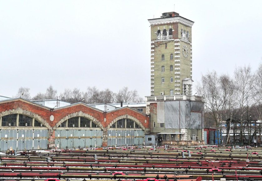 Станция Первомайская в депо Измайлово