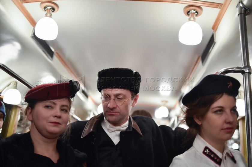 Ретропоезд Сокольники метро