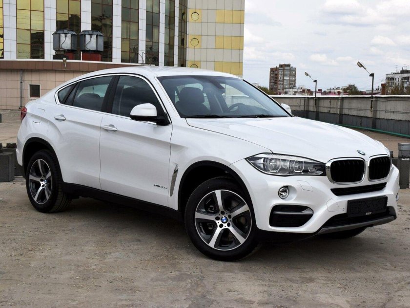 БМВ x6 белая