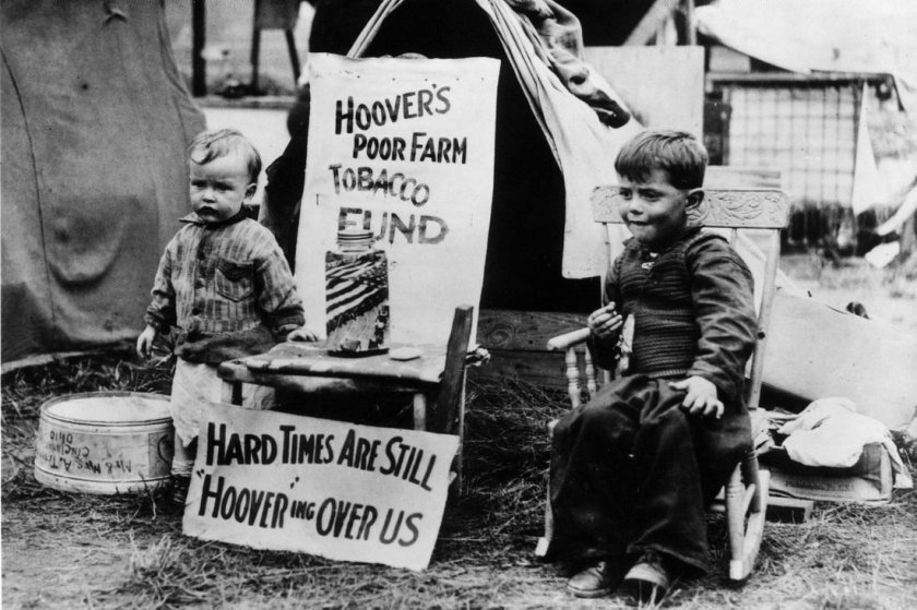 Великая депрессия в США 1929-1933