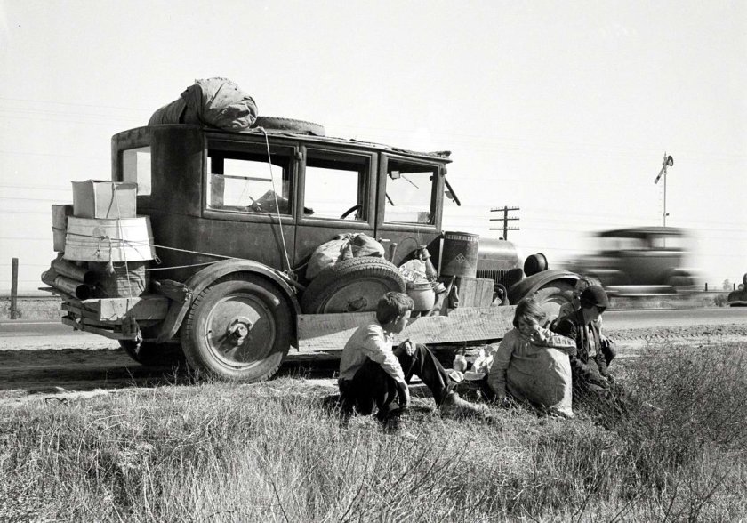 Великая депрессия США 1930 фермеры
