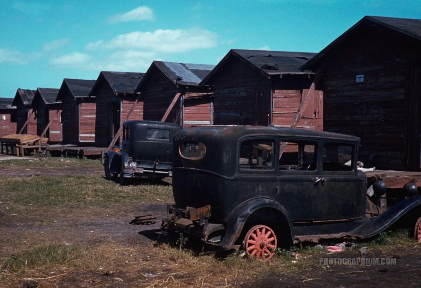 Старые заброшенные автомобили