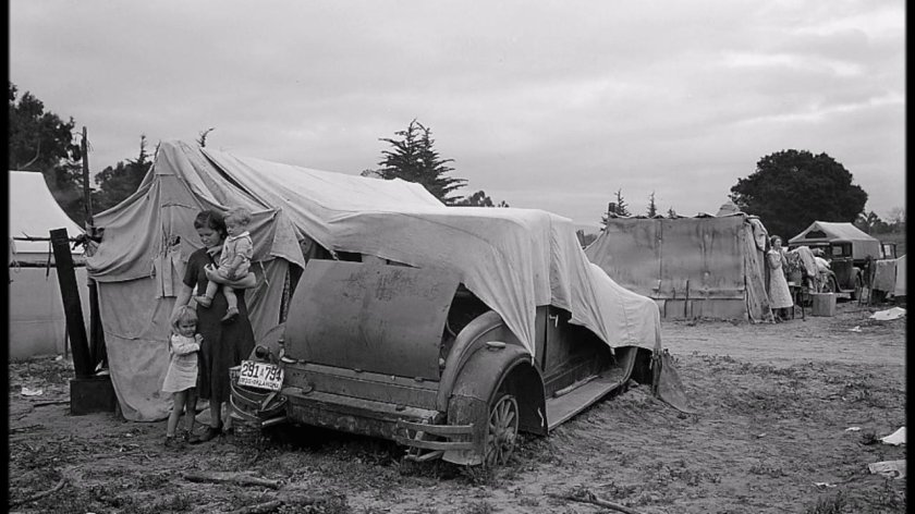 Великая депрессия Калифорния