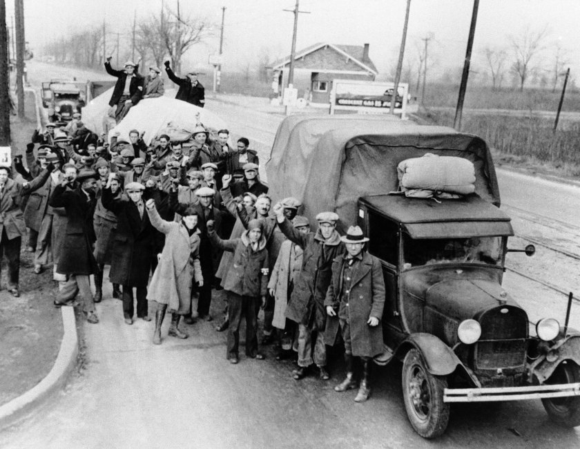 Машины времен Великой депрессии