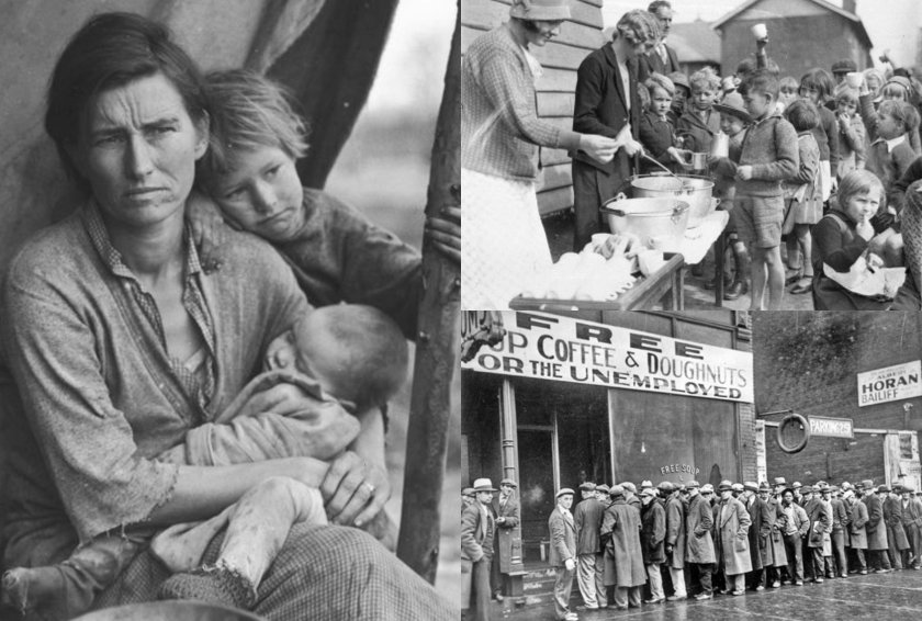 Великая депрессия в США 1929-1933