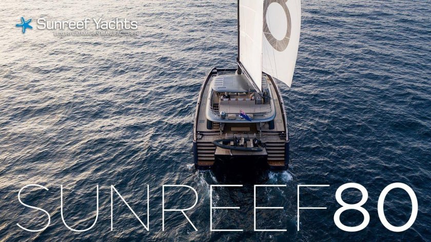 Парусный катамаран Sunreef 80