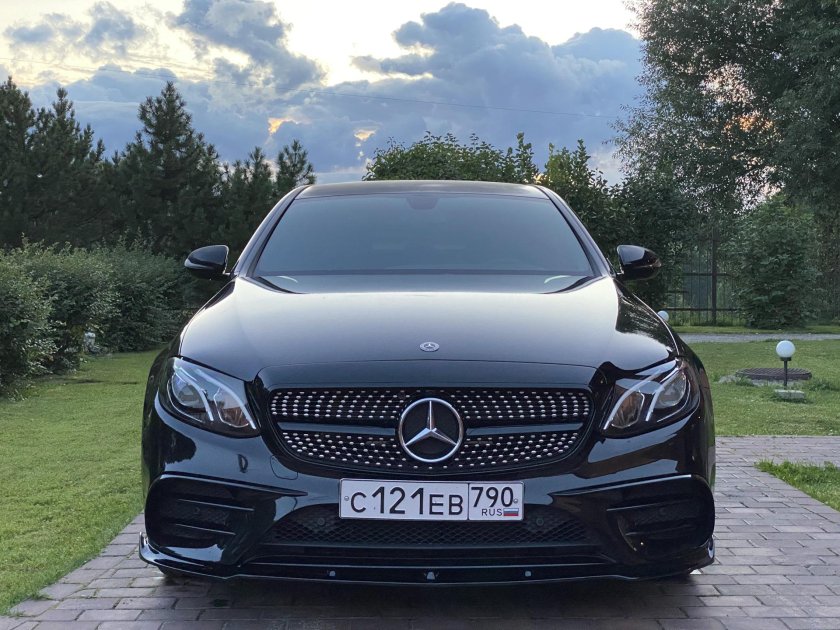 Мерседес е200 антихром
