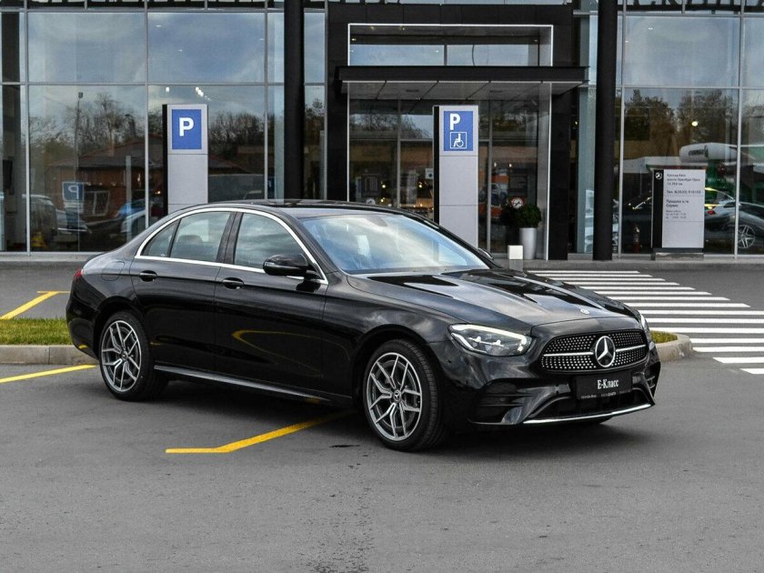 Мерседес е200 2021 черный