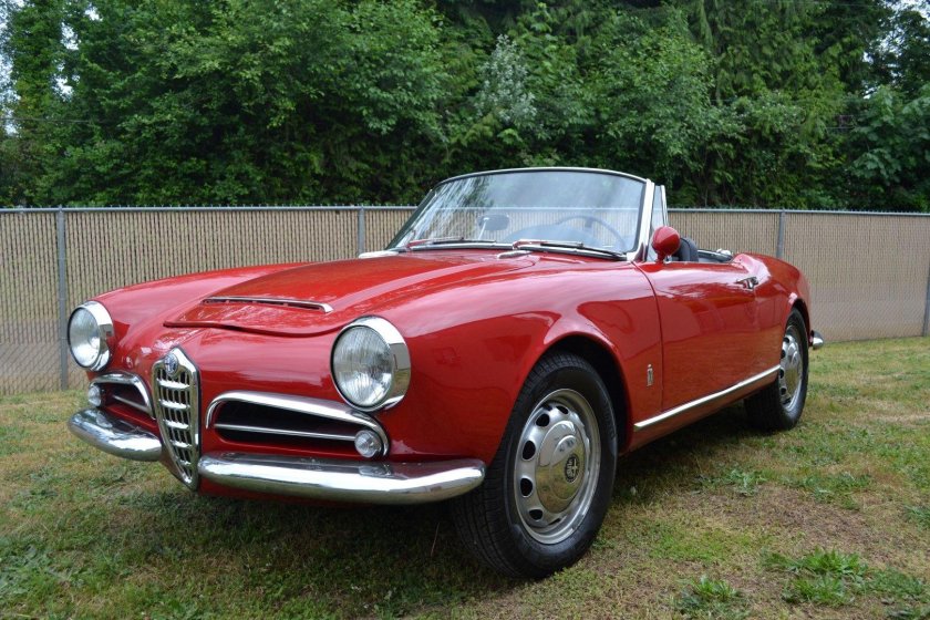 Alfa Romeo Giulietta Spider 1962