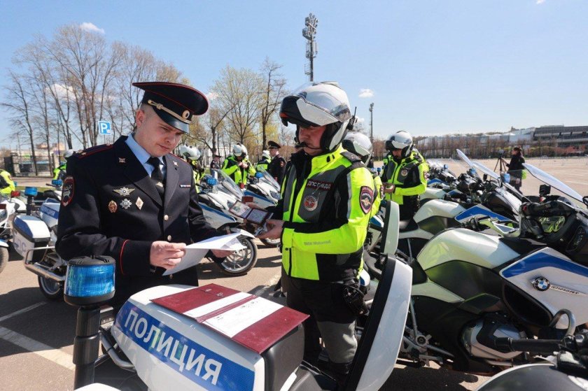 Мотоцикл ДПС