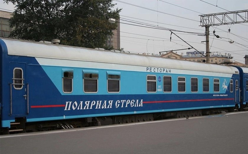 Фирменный поезд Полярная стрела