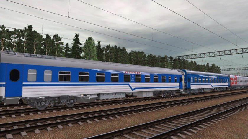 Фирменный поезд Жигули