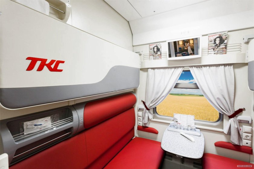 ТКС вагоны купе Люкс