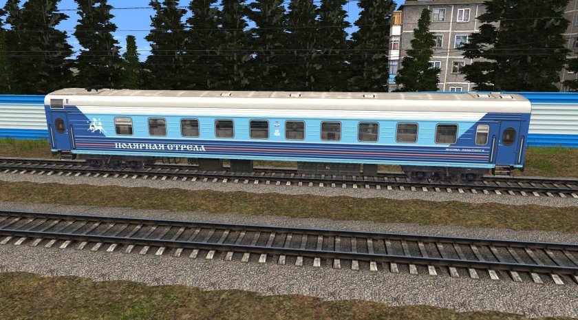 Фирменный поезд Полярная стрела