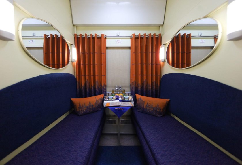 Поезд Мегаполис Москва Санкт-Петербург св