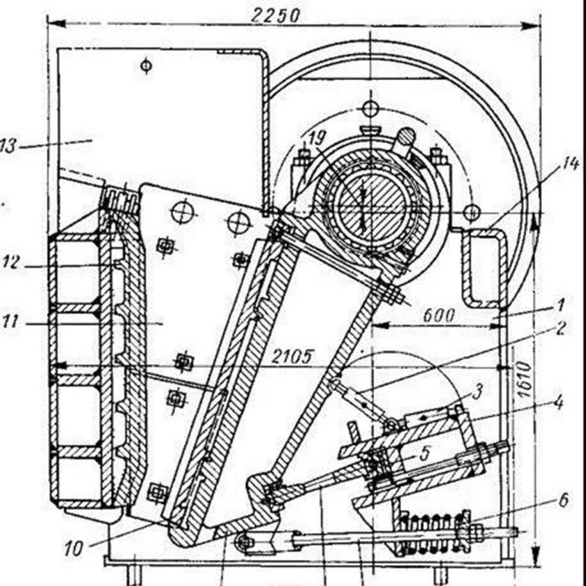 Дробилка СМД-16