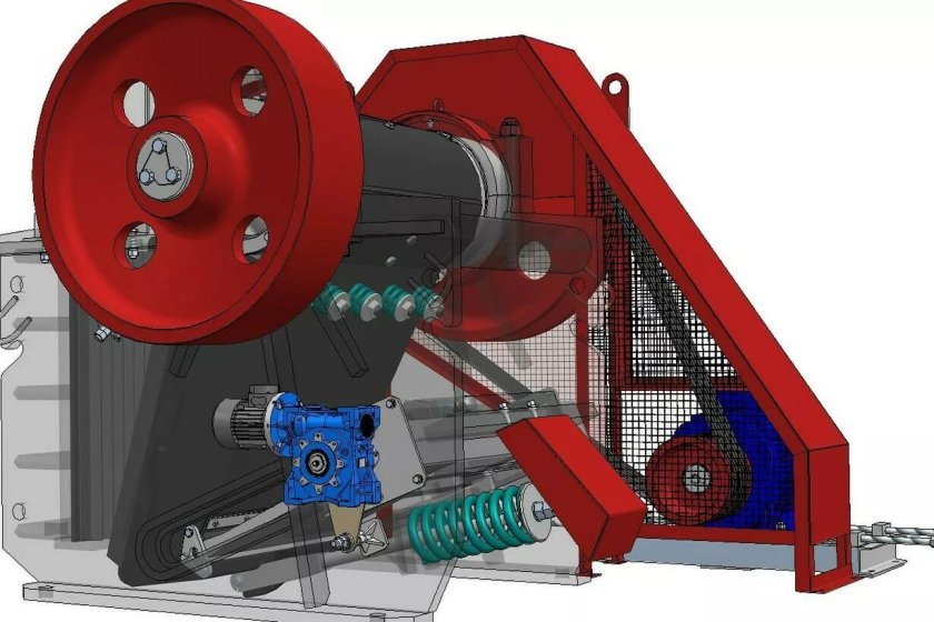 Щековая дробилка СМД 116