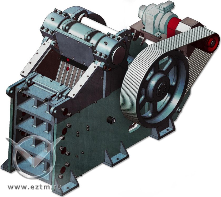 Щековая дробилка ЩДП-12х15у